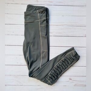 Athleta Girl Gray Leggings (size 8-10)